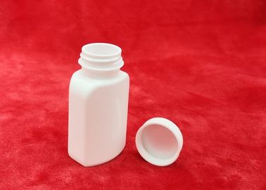 Plastikflasche des flachen Quadrat-40ml für Medizin-ganzen Satz pp. bedecken Aluminiumzwischenlage mit einer Kappe