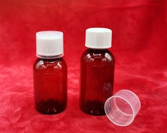 Überwurfmutter pharmazeutische HAUSTIER Flaschen, 69mm Höhen-Plastikflasche für Medizin