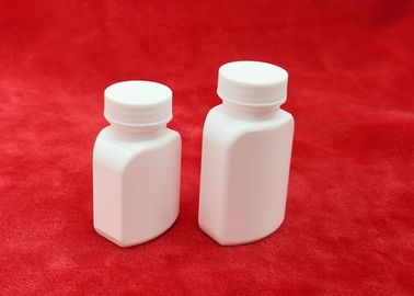 61mm Höhen-weiße Ergänzungs-Flasche, Überwurfmutter-Tablettenfläschchen-Vorratsbehälter 