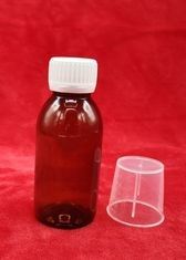 Medizin-Sirup-Flasche Browns leichte, Aluminiumzwischenlagen-leere Sirup-Flaschen