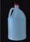 5 Liter HDPE Wasser-Flaschen-natürliche Farbe-, wiederverwendbare Wasser-Flaschen mit Kappen-ganzem Satz belasten 211g
