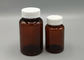 Brown-Haustier-Flaschen für pharmazeutische Produkte, Plastikflaschen der medizin-250ml mit Deckeln